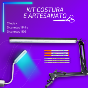 Kit costura e artesanato